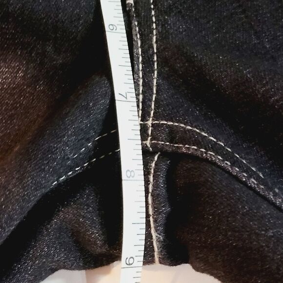 White House Black Market Black Pedal Pushers Capri's Size:6 - Picture 9 of 13